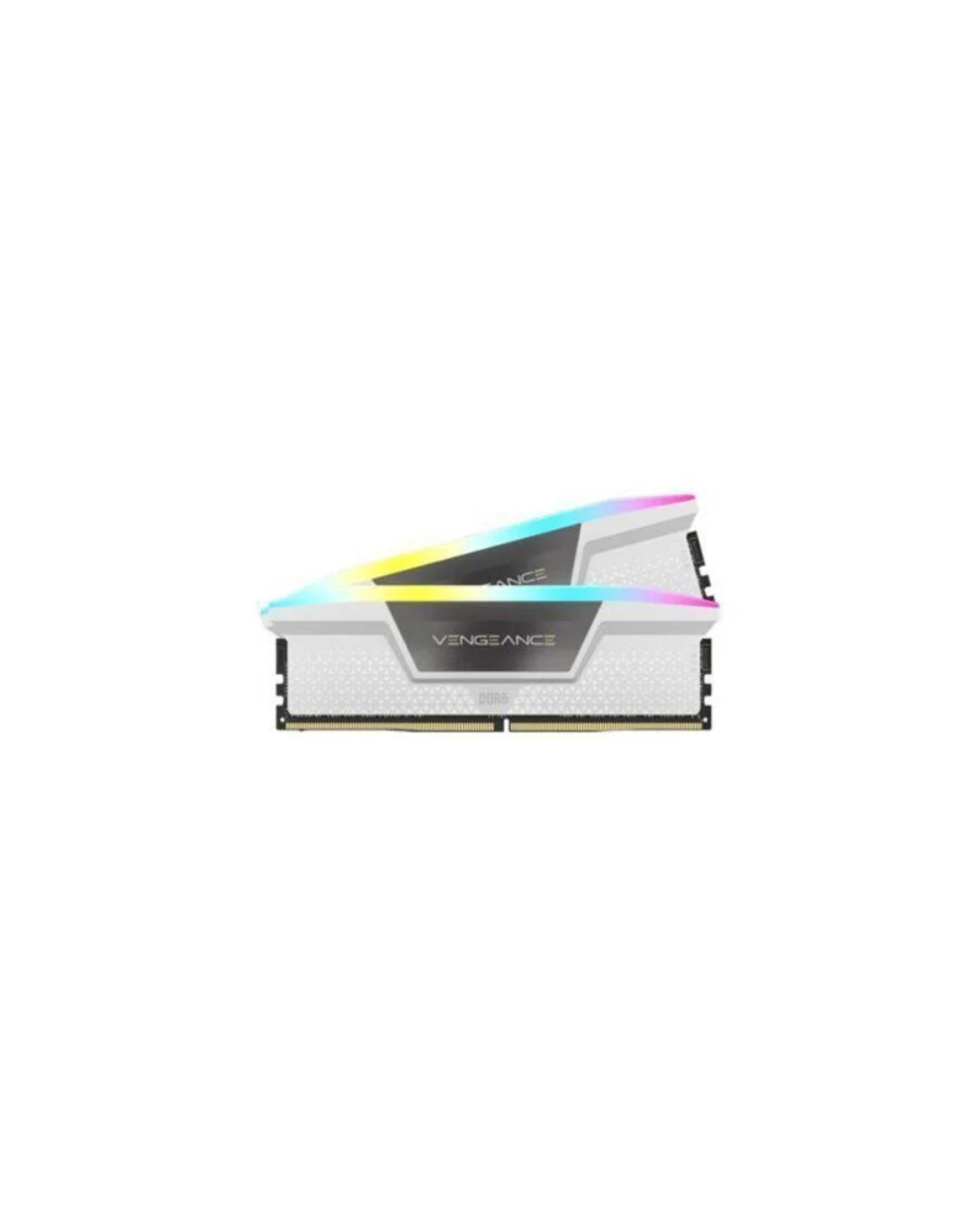 CORSAIR Vengeance RGB 32GB (2 x 16GB) 288-Pin PC RAM DDR5 6000 (PC5 48000) Desktop Memory, White| CMH32GX5M2E6000C36W