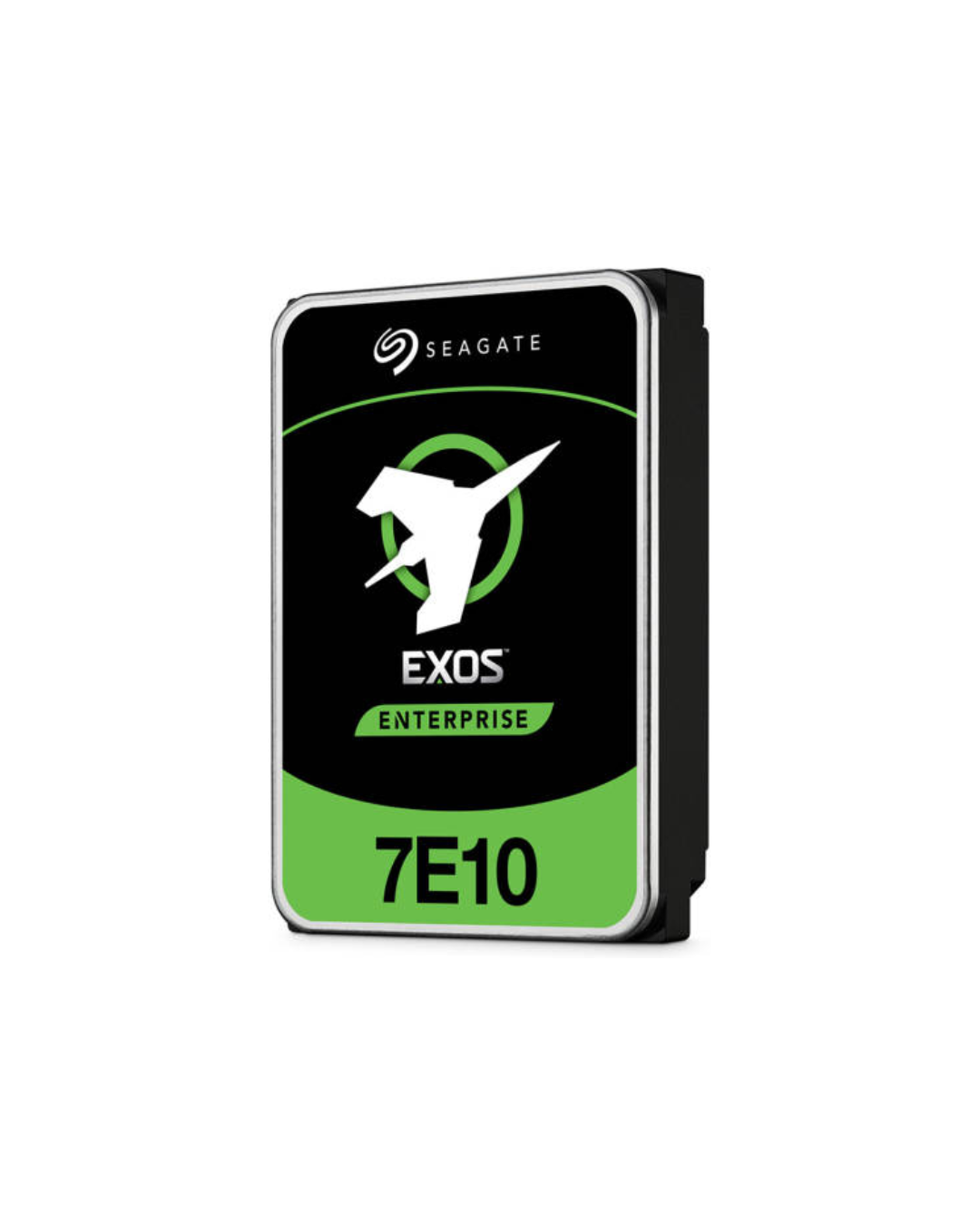 Seagate 10TB Exos 7E10 512e/4kn SATA III 3.5" Internal Hard Drive, 7200 Rpm Speed, 256MB Cache Memory, 263MB/s Max Sustainable Transfer Rate, 2Mn Hrs MTBF, For Enterprise Storage | ST10000NM017B