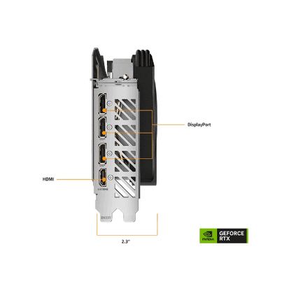 GIGABYTE GeForce RTX 4070 Ti SUPER GAMING OC Graphics Card, 16GB GDDR6X 256bit Memory 2655 MHz Boost Clock 21Gbps Memory Speed 8448 CUDA Cores PCI-E 4 HDMI Display Port