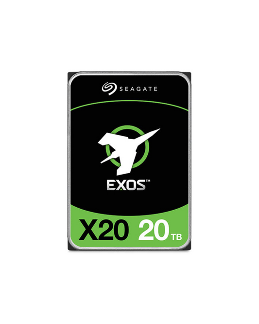 Seagate 20TB Exos X20 7200 rpm SATA III 6 Gb/s 3.5" Internal HDD, 256MB Cache, 7200 Rpm, 285 MB/s Data Transfer Rate, Customization Power Options, Adv