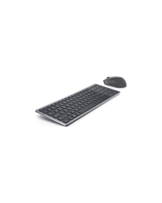 Dell KM7120W Multi-Device Bluetooth & Wireless Keyboard and Mouse Qwerty, Arabic Keyboard -Titan Gray | KM7120W