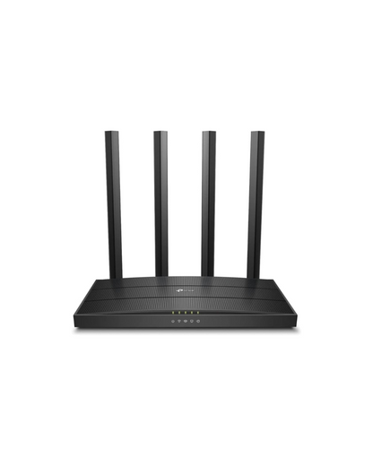 TP-Link AC1200 Gigabit WiFi Router (Archer A6) - Dual Band MU-MIMO Wireless Internet Router, 4 x Antennas, OneMesh and AP mode, Long Range Coverage